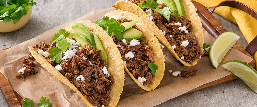 Carve Premium Ontario Beef Chipotle Pot Roast Tacos