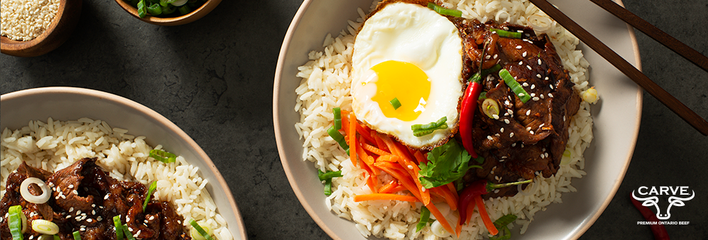 Carve Beef Korean Beef Bowl Recipe Photo