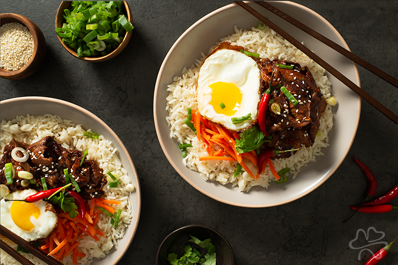 Korean Beef Bowl Recipe Photo