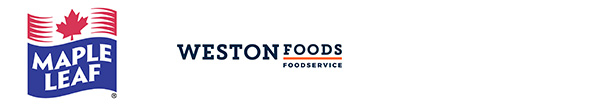 Maple Leaf Foods logo and Weston Foodservice logo