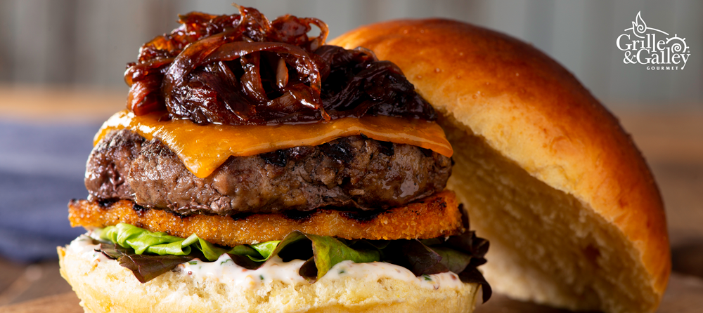 Grille and Galley Canadiana Burger Recipe Photo