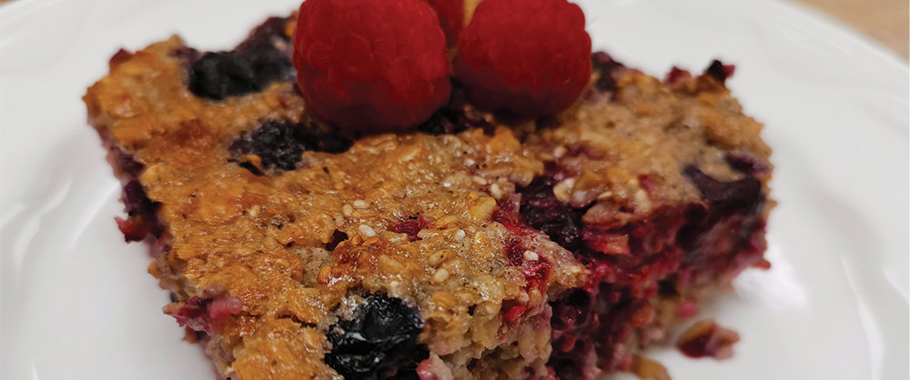 Baked Berry Oats