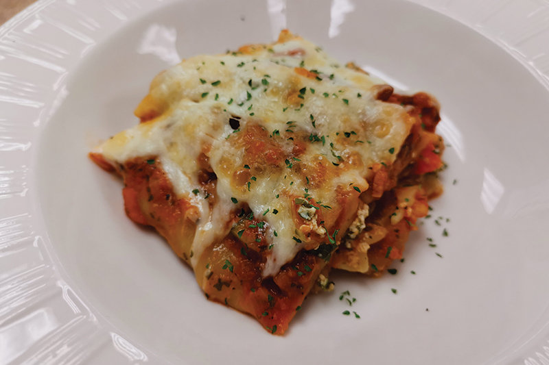 Lasagna for Long Term Care Residents